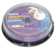DVD+R médium BenQ Lightscribe 4.7GB, 16x speed, balení 10ks cakebox - -