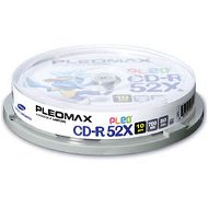 CD-R médium Samsung Pleomax 80m/700MB 52x, balení 10ks cakebox - -