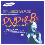 DVD+R médium Samsung Pleomax 4.7GB, 8x speed, balení SLIM v krabičce - -