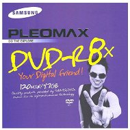 DVD-R médium Samsung Pleomax 4.7GB, 8x speed, balení v krabičce - -