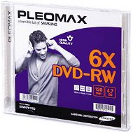 DVD-RW médium Samsung Pleomax 4.7GB, 4x speed, balení v krabičce - -