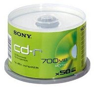 SONY CD-R 50pcs cakebox - Media