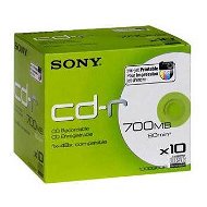 Sony CD-R Printable 10ks v krabičce - Média