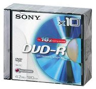 SONY DVD-R 10pcs in SLIM box - Media
