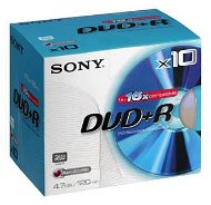 Sony DVD + R 10ks v krabičke - Médium