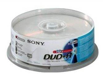 SONY DVD+R 25pcs cakebox - Media - Main image