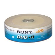 SONY DVD+R 25pcs bulk - Media
