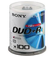 Sony DVD + R 100ks cakebox - Médium