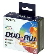 Sony DVD-RW 8cm 5ks v krabičce - Médium