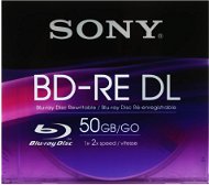 Sony BD-RE 50 GB, 1 db - Média