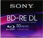Sony BD-RE 50GB, 1ks v krabičke - Médium
