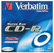 CD-R médium Verbatim Printable DataLifePLUS Super AZO 80m/700MB 52x - -