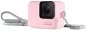 GoPro Sleeve + Lanyard (Silicone Case Pink) - Camera Case