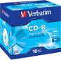 Verbatim CD-R DataLife Protection 40x, 10 ks v krabičke - Médium