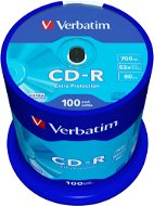 Verbatim CD-R DataLife Protection 52x, 100 ks cakebox - Médium