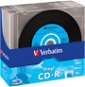Media VERBATIM CD-R AZO 700MB, 52x, vinyl, slim case 10pcs - Média