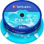 VERBATIM CD-R 700MB, 52x, spindle 25 ks - Média