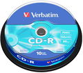 VERBATIM CD-R 700MB, 52x, spindle 10 ks