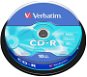 Média VERBATIM CD-R 700MB, 52x, spindle 10 ks - Média