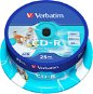 Verbatim CD-R DataLife Protection 52x, Printable 25 pack cake box - Media