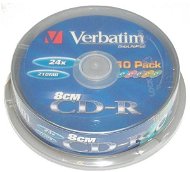 Verbatim CD-R MINI 8cm 24x, 10ks cakebox - Média