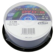 DVD-R médium MULTIDISC 4.7GB, 4x speed, v2.0, balení 25ks cakebox - -