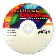 DVD-R médium MULTIDISC 4.7GB, 4x speed, v2.0, balení bez krabičky ze spindle
