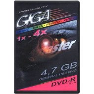 DVD-R médium GIGAMASTER 4.7GB, 4x speed, v2.0, balení v DVD krabičce - -