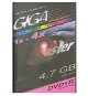 DVD+R médium GIGAMASTER 4.7GB, 4x speed, balení v DVD krabičce - -