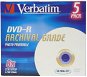 Verbatim DVD-R 8x, Archival Grade Photo Printable 5ks v krabičce - Média