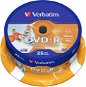 Médium Verbatim DVD-R 16x, Printable 25 ks cakebox - Média