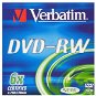 Verbatim DVD-RW 6x, 1ks v krabičce - Médium