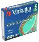 DVD-RW médium Verbatim 4,7GB 2x speed COLOUR, balení 5 ks barevných v SLIM krabičce - -