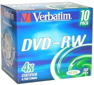 Verbatim DVD-RW 4x, 10pcs in box - Media