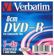 DVD-R 8cm médium Verbatim 1,4GB 4x speed - -
