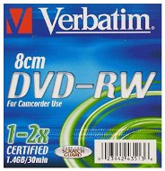 DVD-RW médium Verbatim MINI 8cm, 1,4GB 2x speed - -