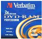 Verbatim DVD-RAM 3x, 1ks v krabičke - Médium