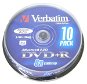 DVD+R médium Verbatim 4,7GB 8x speed, balení 10ks cakebox - -