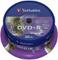 Verbatim DVD+R 16x, LightScribe 25pcs cakebox - Media