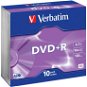 Verbatim DVD+R 16x, 10pcs in SLIM box - Media