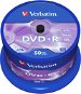 Media Verbatim DVD+R 16x, 50 piece cakebox - Média