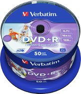 Verbatim DVD+R 16x 50pcs Cake Box - Media