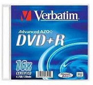 Verbatim DVD+R 16x, 100ks v SLIM krabičce - Médium