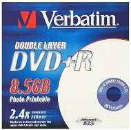 DVD+R Dual Layer médium Verbatim Printable 8.5GB 2.4x speed - -