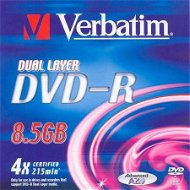 Verbatim DVD-R 4x, Dual Layer 5ks v krabičce - Médium