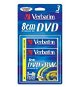 Verbatim DVD+RW 4x, MINI 8cm 3ks v SLIM krabičce - Médium