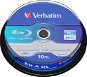 Media Verbatim BD-R 50GB Dual Layer 6x, 10pcs Cakebox - Média