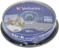 Verbatim BD-R LTH 25 GB nyomtatható, 10ks cakebox - Média