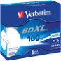 Médium Verbatim BD-R XL 100GB 4x, 5ks - Média