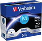 Media VERBATIM M-DISC BDXL 100GB PRINT. 5pck Jewel Case - Média